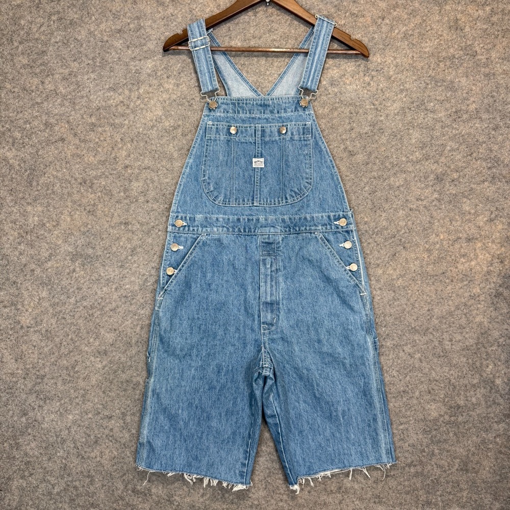 Vintage Big John World Workers Overalls Adult Small Shorts Denim 70s USA 70s